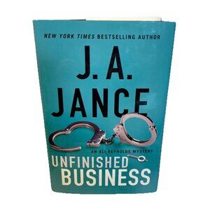 Unfinished Business by J. A. Jance (2021, Hardcover) Gallery Books Mystery
